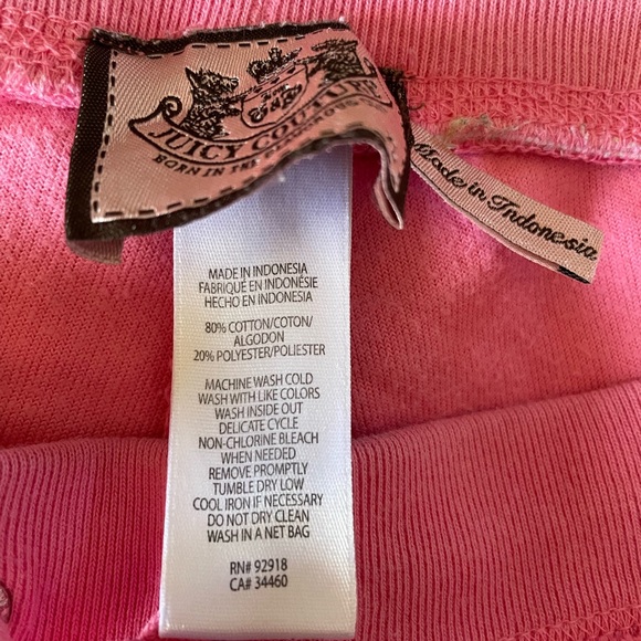 Juicy Couture Pink Velour Sweatpants - Picture 5 of 7